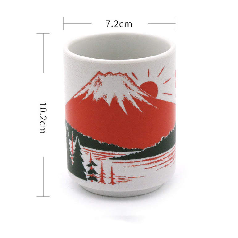 Ceramic Mug Imported From Japan Japanese Style Home Office Tea Cup Single Cup Sushi Cup Soup Bowl