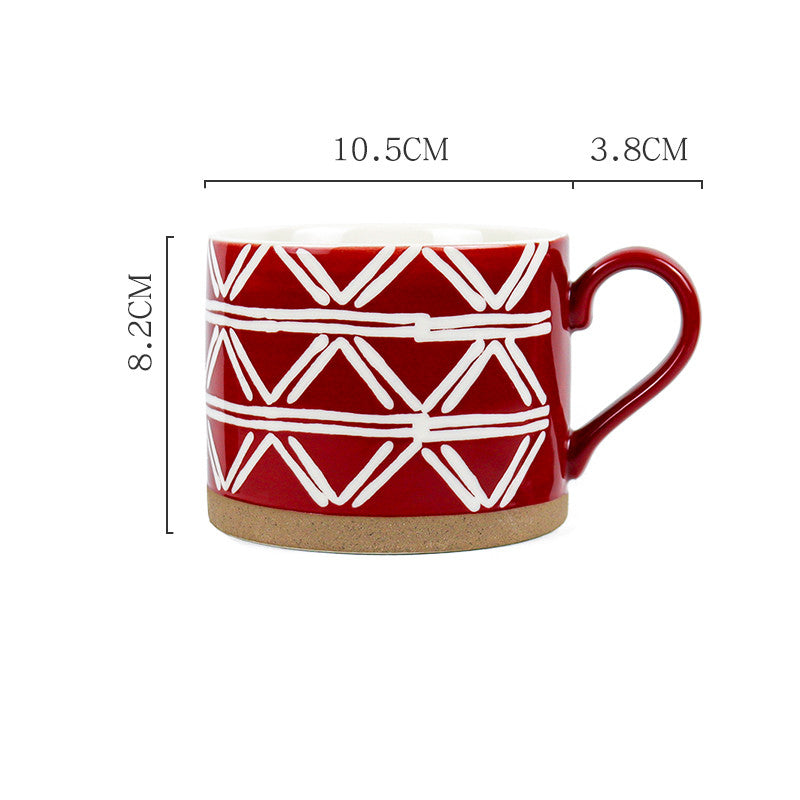 Creative Personality Office Hand-painted Ceramic Mug