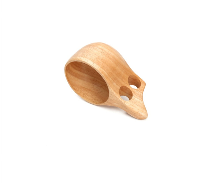 Portable Coffee Mug Wood Drinking Cup Juice Milk Cup