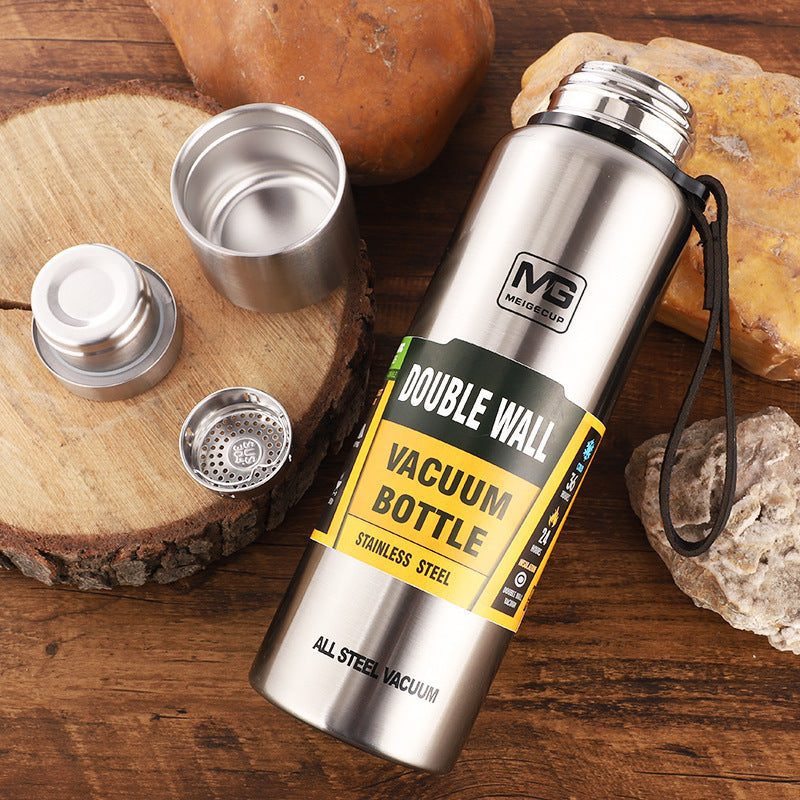 Kettle Outdoor Sports Mug Portable Portable Rope 304 Mug
