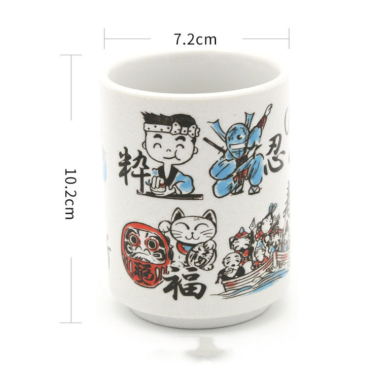 Ceramic Mug Imported From Japan Japanese Style Home Office Tea Cup Single Cup Sushi Cup Soup Bowl