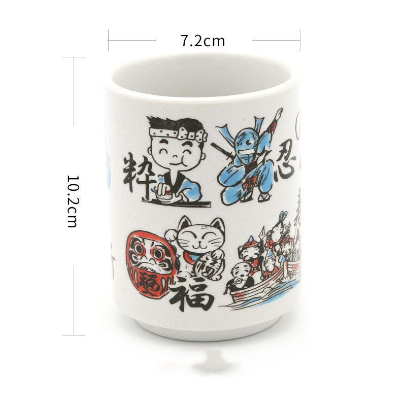 Ceramic Mug Imported From Japan Japanese Style Home Office Tea Cup Single Cup Sushi Cup Soup Bowl