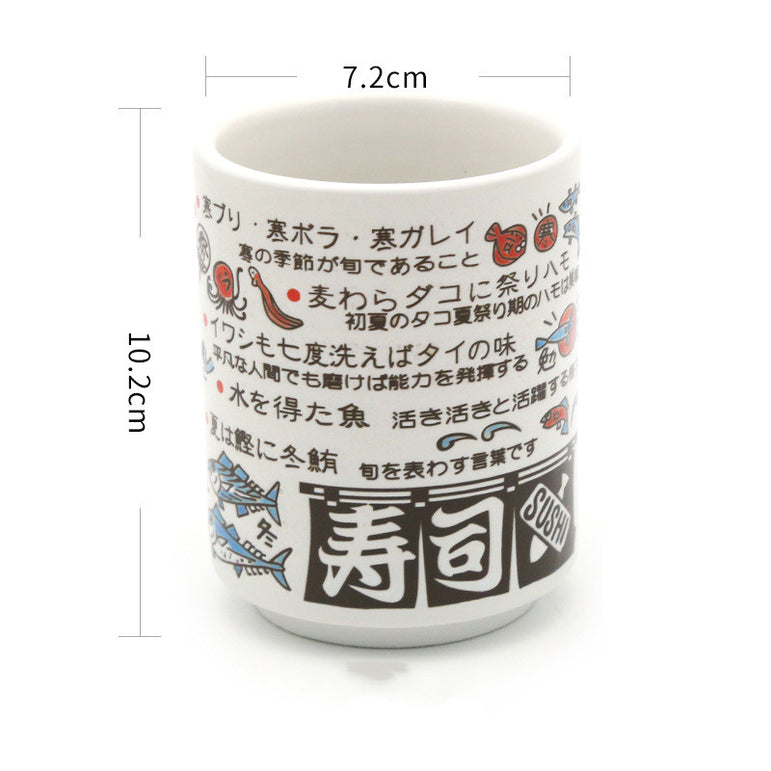 Ceramic Mug Imported From Japan Japanese Style Home Office Tea Cup Single Cup Sushi Cup Soup Bowl
