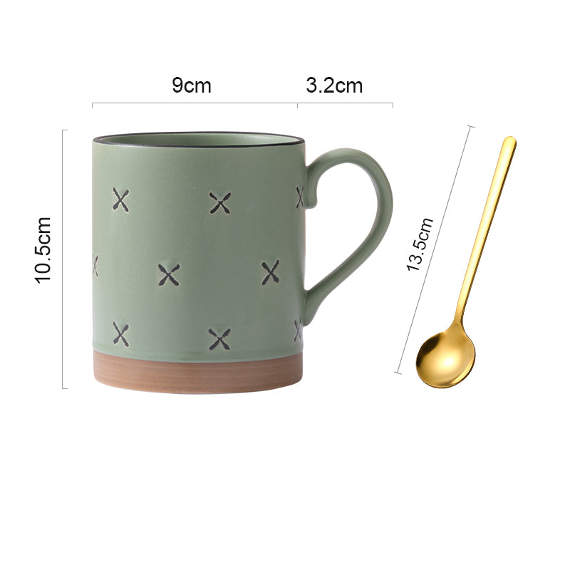 Japanese Retro Ceramic Mug Home Creative