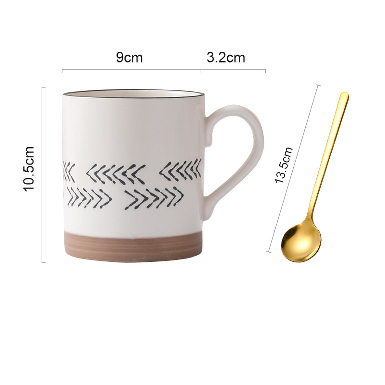 Japanese Retro Ceramic Mug Home Creative