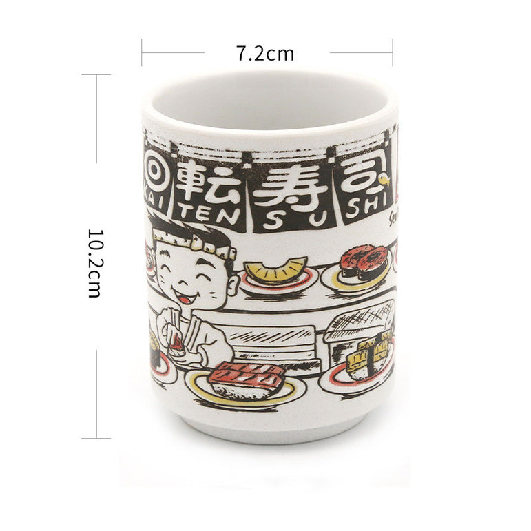 Ceramic Mug Imported From Japan Japanese Style Home Office Tea Cup Single Cup Sushi Cup Soup Bowl