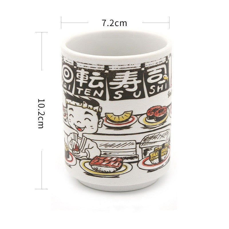 Ceramic Mug Imported From Japan Japanese Style Home Office Tea Cup Single Cup Sushi Cup Soup Bowl