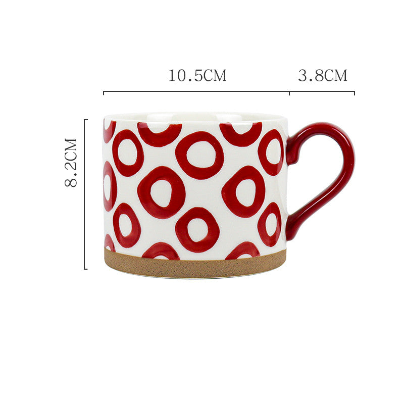 Creative Personality Office Hand-painted Ceramic Mug