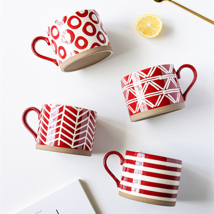 Creative Personality Office Hand-painted Ceramic Mug