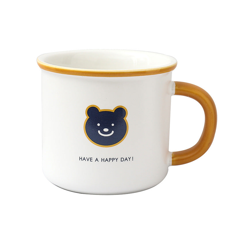 Cute Cartoon Children Bear Ceramic Mug
