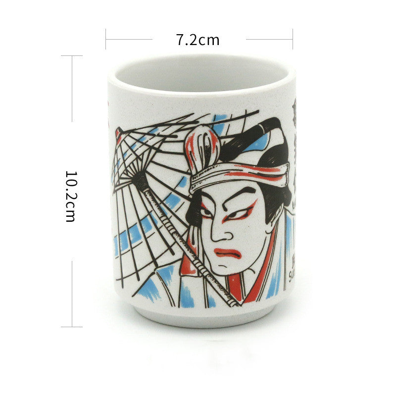 Ceramic Mug Imported From Japan Japanese Style Home Office Tea Cup Single Cup Sushi Cup Soup Bowl