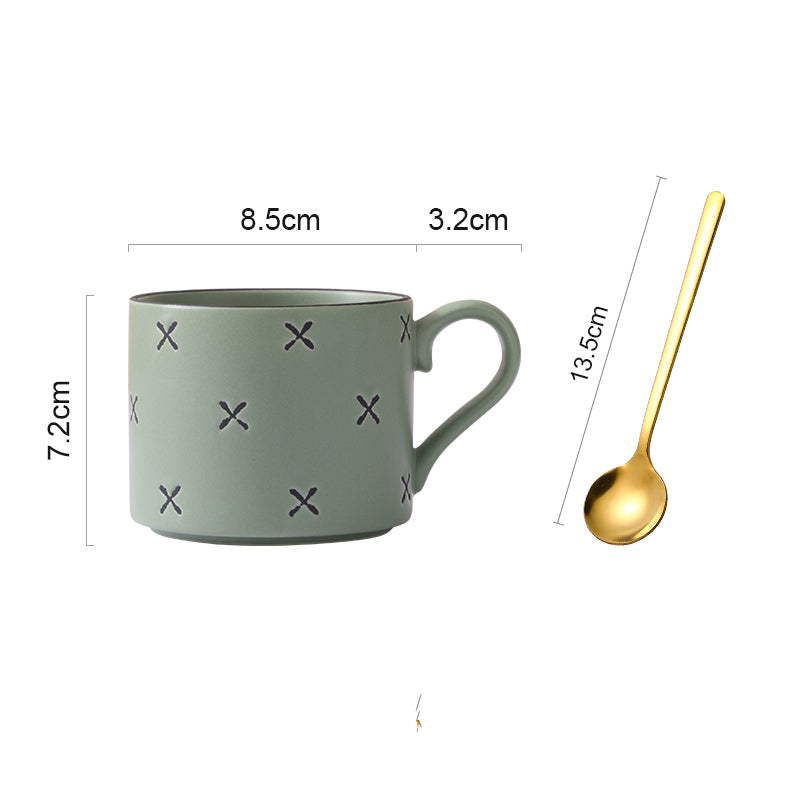 Japanese Retro Ceramic Mug Home Creative