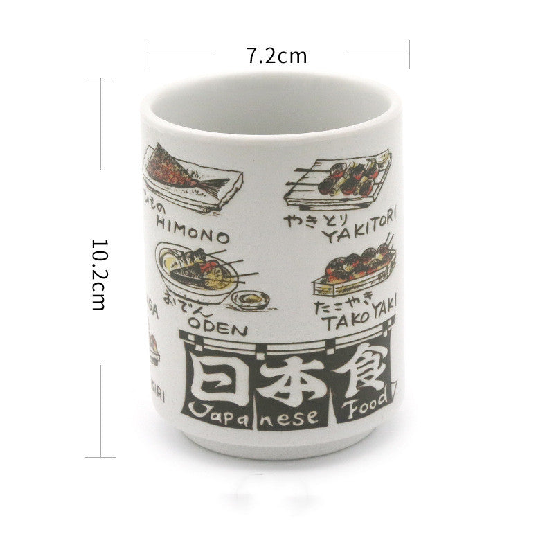 Ceramic Mug Imported From Japan Japanese Style Home Office Tea Cup Single Cup Sushi Cup Soup Bowl