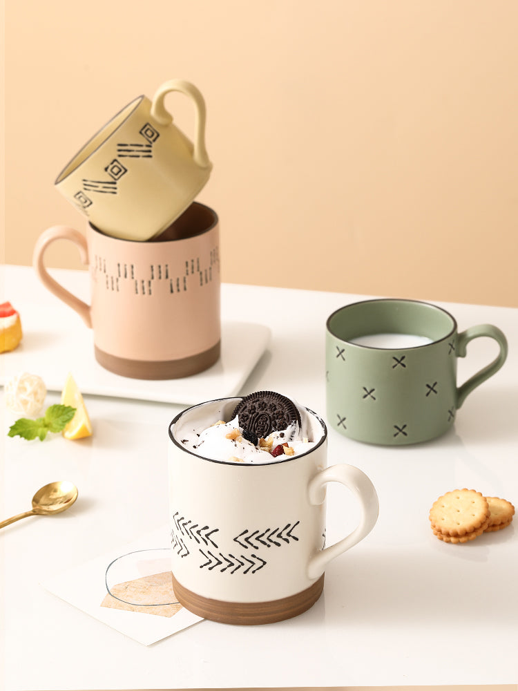 Japanese Retro Ceramic Mug Home Creative