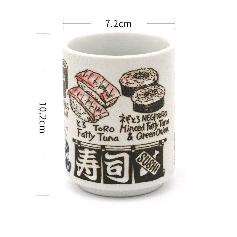 Ceramic Mug Imported From Japan Japanese Style Home Office Tea Cup Single Cup Sushi Cup Soup Bowl