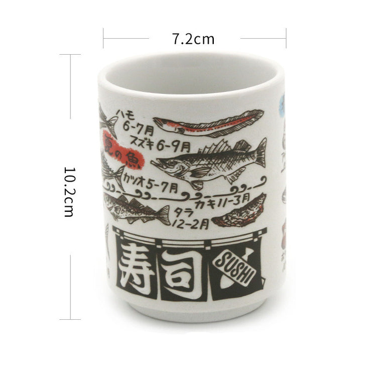 Ceramic Mug Imported From Japan Japanese Style Home Office Tea Cup Single Cup Sushi Cup Soup Bowl