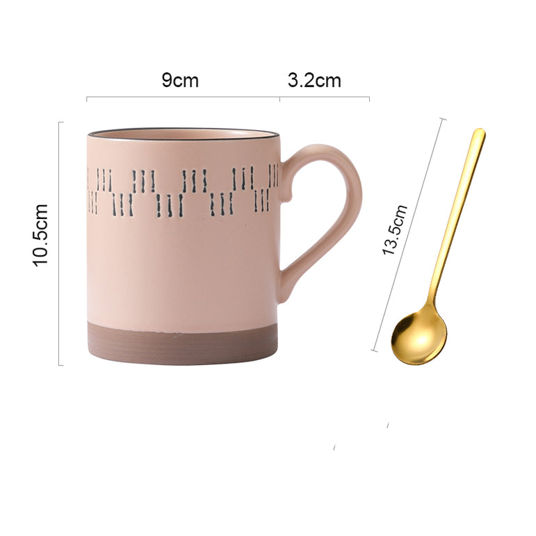 Japanese Retro Ceramic Mug Home Creative