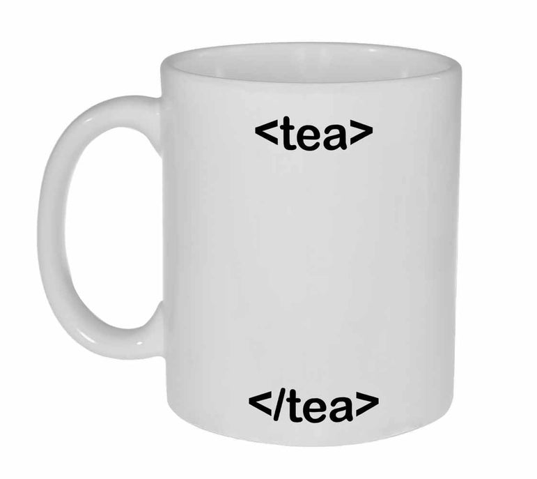 Ceramic Coffee Mug Water Cup Programmer IT Code